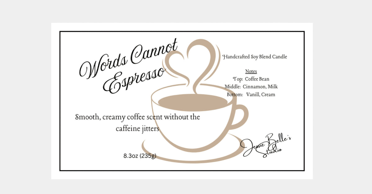 Words Cannot Espresso